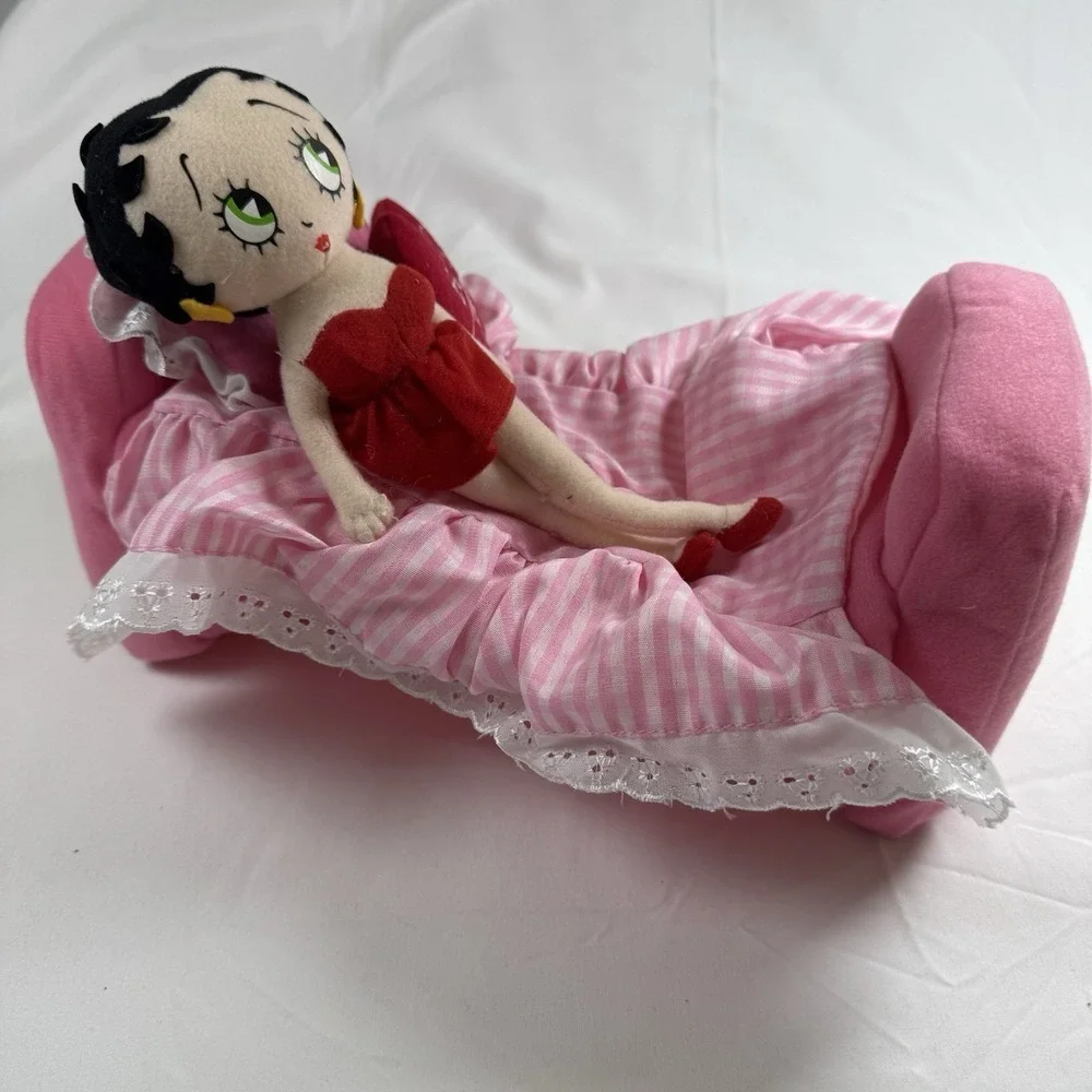 Betty Boop bed-shaped tissue box case brand new unused Tagged